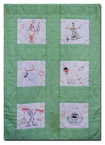 Sesame Street Quilt (Green)